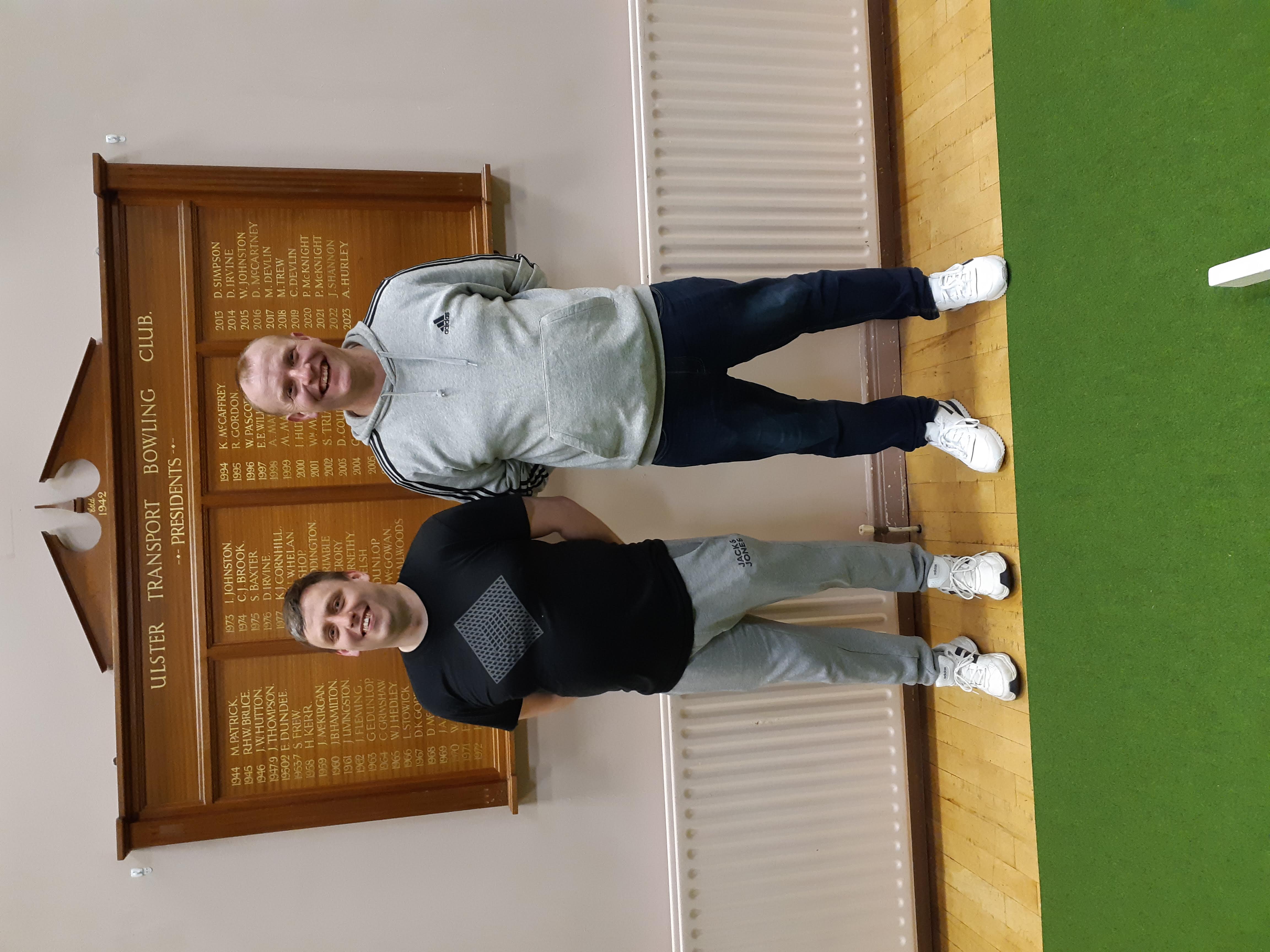 Chris McCombe and John Graham qualify for the 2024 IIBA Champion of Champions Pairs Finals